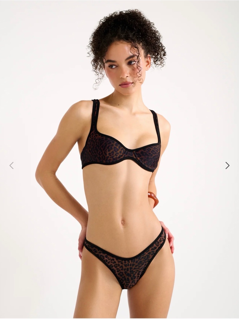 NWT Rumored Leopard-Print Bikini Set